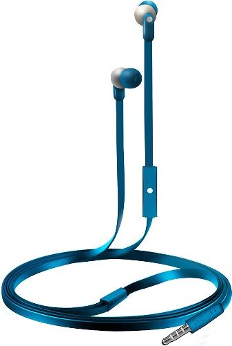 Coby CVE-110-BLU Wave Stereo Earbuds wiht Built-in Microphone, Blue; Premium sound quality, compact size, and Sleek design; Soft silicone ear buds provide a super comfortable, noise reducing fit; High intensity listening experience with crisp, clear sound and deep bass; Premium jack for no-loss sound connection to your audio device; UPC 812180022709 (CVE110BLU CVE110-BLU CVE-110BLU CVE-110 CVE110BU)