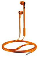 Coby CVE111ORG Tangle Free Rush Stereo Earbuds, Orange; Built-in mic; One touch answer button; Tangle-free flat cable; Excellent sound quality and microphone in a portable and lightweight headphone; The earbuds are made with ambient noise reduction technology to minimize outside noise, allowing for rich, crystal clear sound and bass;  UPC 812180022785 (CVE 111 ORG CVE 111ORG CVE111 ORG CVE-111-ORG CVE-111ORG CVE111-ORG CVE111OG) 
