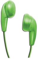 Coby CVE-114-GRN Stereo Earbuds, Green, Advanced audio, Ear cushions included, Light weight ear bud, Comfortable in-ear design, 4 Foot/1.2m long cable, UPC 812180027865 (CVE-114GRN CVE114-GRN CVE 114 GRN CVE 114GRN CVE114 GRN CVE114GR CVE114GRN) 