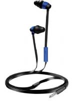 Coby CVE-116-BLU Triplex Stereo Earbuds with Microphone, Blue, Frequency Range 20-20000Hz, Impedance 16 Ohm, Sensitivity 102-2dB, One touch answer button, Extra ear cushions, Tri-level ear cushion, Tangle-Free flat cable, UPC 812180026578 (CVE116BLU CVE116-BLU CVE-116BLU CVE 116BLU CVE116 BLU CVE 116 BLU CVE116BL) 