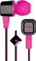 Coby CVE-117-PNK Edge Metal Stereo Earbuds with Built-in Microphone, Pink; Designed for smartphones, tablets and media players; Comfortable in-ear design; In-line microphone provides a convenient hands-free solution for your mobile phone so you can seamlessly transition between listening to music and talking on the phone; UPC 812180026684 (CVE117PNK CVE117-PNK CVE-117PNK CVE-117 CVE117PK) 