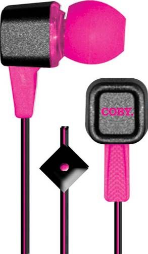 Coby CVE-117-PNK Edge Metal Stereo Earbuds with Built-in Microphone, Pink; Designed for smartphones, tablets and media players; Comfortable in-ear design; In-line microphone provides a convenient hands-free solution for your mobile phone so you can seamlessly transition between listening to music and talking on the phone; UPC 812180026684 (CVE117PNK CVE117-PNK CVE-117PNK CVE-117 CVE117PK)