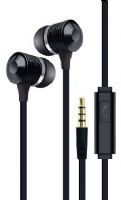 Coby CVE-126-BLK Black Tangle Free Stereo Earbuds with Mic, Stereo sound quality, Built-in microphone and answer button, One touch answer button,  Tangle-free flat cable, Durable metal housing, 3.7" x 5.9" x 1.1", Weight 0.3 lbs, UPC 812180025939 (CVE126BLK CVE126-BLK CVE-126BLK CVE 126 BLK CVE126 BLK CVE 126BLK) 