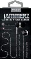 Coby CVE-200-BLK Jammerz Metal Stereo Earbuds, Black; Designed for smartphones, tablets and media players; Frequency Response 20-20kHz; Sensitivity 92dB; Comfortable in-ear design; One Touch Answer Button; Tangle free fabric flat cable; 3.5mm (1/8") Stereo Mini Plug; UPC 812180021139 (CVE200BLK CVE200-BLK CVE-200BLK CVE-200 CVE200BK) 