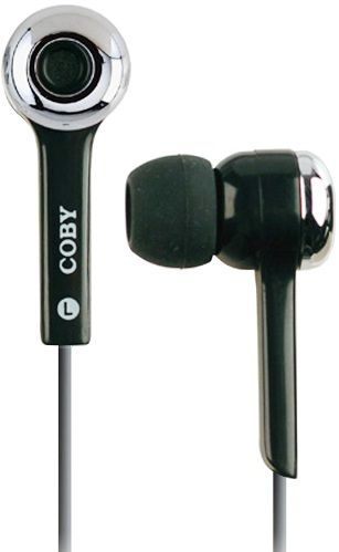 Coby CVE31-BLK Isolation Stereo Earphones, Black, In-ear isolation design blocks background noise, High-performance 9mm neodymium drivers for deep bass sound, 3.5mm L-shape stereo plug, Sound-isolating earbud design for maximum comfort, Blister Packaging, UPC 716829213100 (CVE31BLK CVE31 BLK CVE-31 CVE 31-BLK)