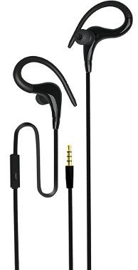 Coby CVE-407-BK Intense Earbuds w/Mic, Black; Built-in microphone, Secure Fit Tangle free flat cable, Sweat resistant, Superior audio performance, Comfortable fit, Weight 0.25 lbs, UPC 812180025496 (CVE 407 BK CVE 407BK CVE407 BK CVE407BK CVE407BK CVE-407BK CVE407-BK)