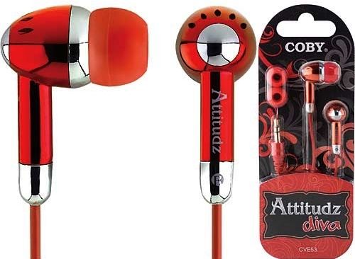 Coby CVE53RED Isolation Stereo Earphones, Red, 5mW/10mW Rated Max Input Power, In-ear isolation design delivers pure digital audio, High Performance 10mm dynamic drivers for deep bass sound, Gold-plated 3.5mm straight cord, Impedance 16 Ohms, Frequency Range 20-20000, Sensitivity 102dB, 3.9'/1.2m Cord length, UPC Code 716829225325 (CVE53-RED CVE53 RED CV-E53 CVE-53)