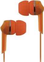Coby CVE56ORA Moods Happy Earphones, Orange, High definition 10mm neodymium drivers to maximize audio experience, Spherical design for comfort fit, In-ear isolation design to deliver pure digital audio, 3.5mm Straight Stereo Plug, UPC 716829225639 (CVE-56ORA CVE 56ORA CVE56-ORA CVE56 CVE-56-ORA) 