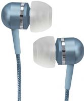 Coby CV-EM79BL Headphones In-ear ear-bud -Binaural, Wired Connectivity Technology, Stereo Sound Output Mode, 0.4 in Diaphragm, Neodymium Magnet Material, 1 x headphones -mini-phone stereo 3.5 mm Connector Type, Blue Finish (CVEM79BL CV-EM79BL CV EM79BL) 