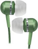 Coby CV-EM79GREEN Headphones In-ear ear-bud -Binaural, Wired Connectivity Technology, Stereo Sound Output Mode, 0.4 in Diaphragm, Neodymium Magnet Material, 1 x headphones -mini-phone stereo 3.5 mm Connector Type, Green Finish (CVEM79GREEN CV-EM79GREEN CV EM79GREEN) 