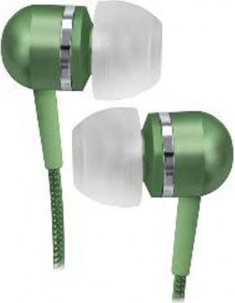 Coby CV-EM79GREEN Headphones In-ear ear-bud -Binaural, Wired Connectivity Technology, Stereo Sound Output Mode, 0.4 in Diaphragm, Neodymium Magnet Material, 1 x headphones -mini-phone stereo 3.5 mm Connector Type, Green Finish (CVEM79GREEN CV-EM79GREEN CV EM79GREEN)