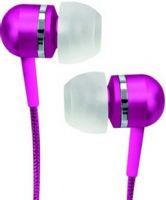 Coby CV-EM79PUR Headphones In-ear ear-bud -Binaural, Wired Connectivity Technology, Stereo Sound Output Mode, 0.4 in Diaphragm, Neodymium Magnet Material, 1 x headphones -mini-phone stereo 3.5 mm Connector Type, Purple Finish (CVEM79PUR CV-EM79PUR CV EM79PUR) 