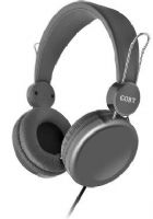 Coby CVH-802-GRY Bass Boost Stereo Headpones, Gray; Built-in-mic; Comfortable design; Adjustable headband; Stereo sound quality; One sided cable; Designed for smartphones,tablets and media players; The plush ear cushions ensure hours of comfort while you are listening to music; UPC 812180021337 (CVH 802 GRY CVH 802GRY CVH802 GRY CVH802-GRY CVH-802GRY CVH802GRY CVH802GRY) 
