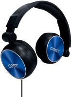 Coby CVH804NV Aluminum "FOLDZ" Headphones, Navy Blue, Exclusive design that highlight simple but functionary beauty, Plush ear cushions ensure hours of comfort while you are listening and don't want the music to end, Acclaimed sonic performance that provide top notch sound for the way artist intended to be heard, UPC 812180021474 (CV-H804-NV CV-H804NV CVH804-NV CVH804) 