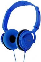 Coby CVH-806-BLU Twister Stereo Headphones with Built-In Microphone, Blue; Swivel design, flexible ear cushions, adjustable headband, and folding option gives you the ability to customize these headphones to your comfort level; 40mm Driver; Impedance 32 Ohm; Frequency Range 20-20000Hz; 3.5mm Stereo Plug; 5 Feet Cable Length; UPC 812108822808 (CVH806BLU CVH806-BLU CVH-806BLU CVH-806 CVH806BL) 