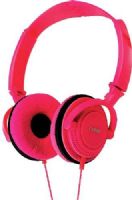 Coby CVH-806-PNK Twister Stereo Headphones with Built-In Microphone, Pink; Swivel design, flexible ear cushions, adjustable headband, and folding option gives you the ability to customize these headphones to your comfort level; 40mm Driver; Impedance 32 Ohm; Frequency Range 20-20000Hz; 3.5mm Stereo Plug; 5 Feet Cable Length; UPC 812180022815 (CVH806PNK CVH806-PNK CVH-806PNK CVH-806 CVH806PK) 