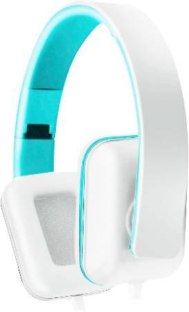 Coby CVH-820-WHT Colorbeat Stereo Headphones with Microphone, White, Designed for smartphones,tablets and media players, Comfortable design, Comfortable ear cushions, Lightweight design, Stereo sound quality, One sided cable, UPC 812180029289 (CVH820WHT CVH820-WHT CVH-820WHT CVH-820)