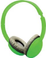 Coby CVH-821-GRN Color Kids Headphones, Green, Comfortable Ear Cushion, Built-in Microphone, One Touch Answer Button, Sound Isolating, Clear Sound, Adjustable Headband, UPC 812180029326 (CVH 821 GRN CVH 821GRN CVH821 GRN CVH-821GRN CVH821-GRN CVH821GRN) 