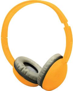 Coby CVH-821-ORG Color Kids Headphones, Orange, Comfortable Ear Cushion, Built-in Microphone, One Touch Answer Button, Sound Isolating, Clear Sound, Adjustable Headband, UPC 812180029333 (CVH 821 ORG CVH 821ORG CVH821 ORG CVH-821ORG CVH821-ORG CVH821ORG)