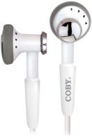 Coby CVM-809-WHT Digital Stereo Earphones With Handsfree Kit, White, Engineered with Natural Human Factors for a secure fit and maximum comfort, Oversize 11mm neodymium drivers for deep bass response, 3.5mm gold-plated stereo plug, Hands-free communication for cellular and cordless phones, UPC 716829248096 (CVM 809 WHT CVM 809WHT CVM809 WHT CVM-809WHT CVM809-WHT CVM809WH CVM809WHT) 
