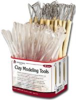 Heritage Arts CW09981 Double-Ended Clay Tool Assortment, All tools are double-ended water-proof and easy to clean, Ribbon wire tools have plastic bodies with steel wire, Inner edge of wire is flat and sharp for cutting and trimming clay, UPC 088354810773 (HERITAGEARTSCW09981 HERITAGEARTS CW09981 HERITAGE ARTS CW 09981 HERITAGEARTS-CW09981 HERITAGE-ARTS CW-09981) 