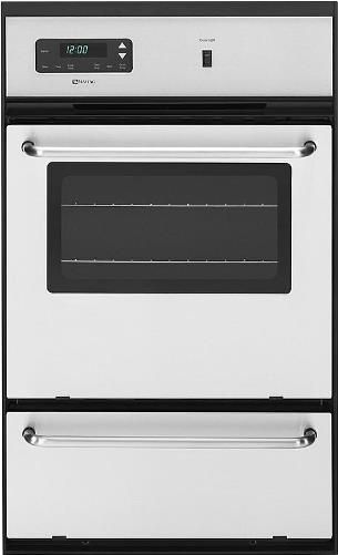 Maytag CWG3100AAS Stainless Steel Gas Single Wall Oven, 2.7 cu. ft. Capacity, 24