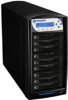 Microboards CW-HDD-08 CopyWriter Digital Standalone Hard Drive Tower Duplicator, Black; 5 Drives; 20x2 LCD Display; 128 MB Buffer Memory; Perfect solution for making backup or residual copies of hard drive content; Copy up to 8 Hard drives at a time; Read/write speeds of 75 MB/sec.; Compatible with PC, Mac, Unix, Linux; Supports FAT32, extFAT, NTFS, ext2/3/4 file systems (CWHDD08 CWHDD-08 CW-HDD08 22852) 