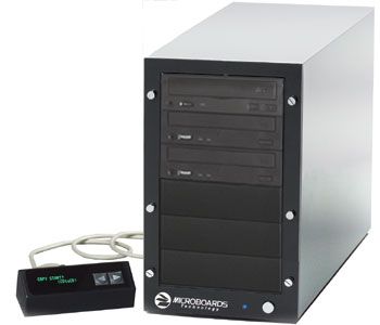 Microboards CW PRO-252 CD-R Duplicator Standalone Tower Duplicator, 2(52X) CD-R Recorders, Hard Drive, LCD, Expandable to 552 (CWPRO252, CW PRO 252)