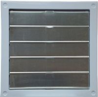 Ventamatic CX2121 Automatic Gable Shutter, Fully automatic louvers open and close when ventilator is operating, Felt-padded aluminum louvers for quiet operation, 1.75 ft Length, Rough cut opening is 18" x 18", 22" L x 22" W x 3" H, For use with CX1500, CX1600 and CX2500 gable power attic ventilators, UPC 047242024210 (CX2121 CX-2121 CX 2121) 