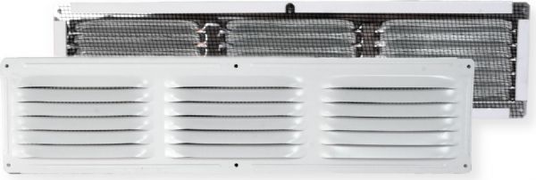 Ventamatic Cool Attic CX66 WHTUPS Soffit Undereave Ventilators, 16