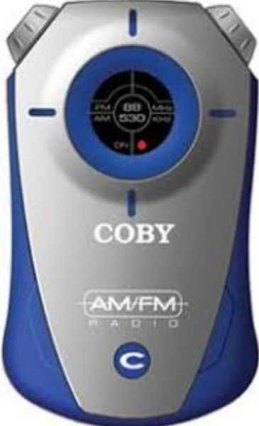 Coby CX71BLUE Mini AM/FM Pocket Radio with Neck Strap, Sensitive AM/FM tuner, 3.5mm headphone jack, Ultra slim compact design, Sensitive AM/FM tuner, DBBS - Dynamic Bass Boost System, Lightweight Stereo Earphones included, LED power on/off indicator/Built in belt clip, Blue Finsih, UPC 652977234805 (CX71BLUE CX-71-BLUE CX 71 BLUE CX71 CX-71 CX 71)