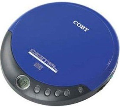 Coby CXCD109 Personal CD Player, CD-R Media Support, LCD Display Screen Type, CD-DA Audio Formats, 1 x Mini-phone Headphone Interfaces/Ports, 2 Number of Batteries Support, AA Battery Size Support, Blue Color (CXCD-109 CXCD 109 CXCD109-BLU CXCD109 BLU)