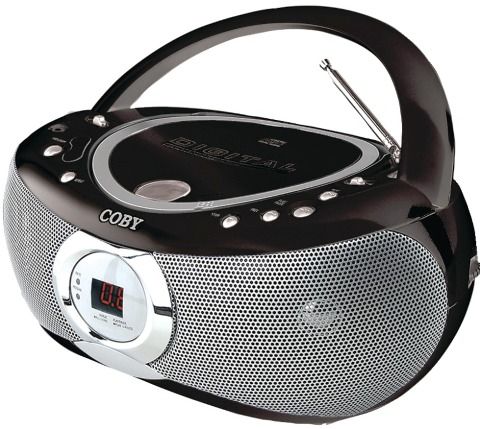 Coby CXCD230 Portable CD Player with AM/FM Stereo Tuner, LCD Built-in Display, Built-in / Speaker, Analog - AM/FM Type, FM: 88 - 108 MHz, AM: 530 - 1710 kHz Tuner Frequency Range, Tuning scale Tuning Display, Built-in AM / telescopic FM Antenna Form Factor, CD player, Top-load Media Load Type, Program play, all tracks repeat, one track repeat Playback Modes, CD Track Programming, UPC 716829122334 (CXCD230 CXCD-230 CXCD 230 CXCD230 CXCD230BLK CXCD 230 BLK CXCD-230-BLK)