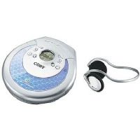 Coby CXCD240 CD Super Slim Personal CD Player with 60 Second ASP (CX-CD240, CX CD240)