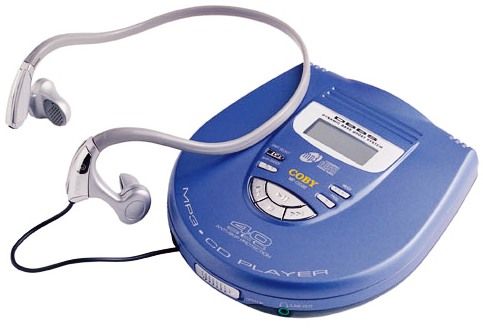 Coby CXCD339 Personal  MP3/CD Player with 120-SECOND ANTI-SKIP Protection (CXCD339)