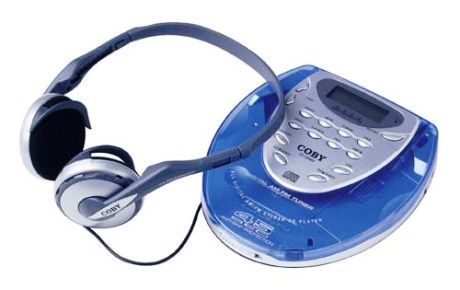 Coby CX-CD464  Slim Portable AM/FM Stereo