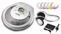 Coby CX-CD646 CD-Sound Cruiser / 60 Sec. Anti-Skip CD Player with Car Kit (CX CD646 CXCD646)