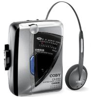Coby CX-D50 Personal Stereo Cassette Player with FM Turner & DBBS  (CX D50, CXD50)