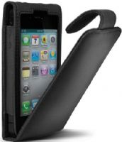 Cygnett CY0088CPLAV Black Lavish Ultra-soft Leather Flip Case for iPhone 4, Exquisitely soft to touch, Made with the finest grade lambskin leather, Solid craftsmanship that is made to withstand everyday wear and tear, Flip-down design, Protects and provides both style and function, Includes screen protector, UPC 879144005086 (CY-0088CPLAV CY 0088CPLAV CY0088-CPLAV CY0088 CPLAV) 