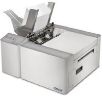 Formax ColorMax7 Digital Color Printer; High-speed color printing for a variety of media: letterhead, invitations, postage and barcodes, windowed/non-windowed envelopes, invoices; Full-color inkjet with Memjet thermal technology; Speeds of up to 7,500 #10 envelopes per hour; Fixed print head: a single 8.77” bar spanning the width of the printing surface; Up to 1600 x 1600 dpi resolution; Weight 90 lbs (ColorMax7) 
