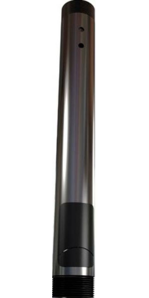 Crimson E6 AV E Series Fixed Extension Pipe with Thread, 6' Drop length, 800lb - 363kg Weight capacity, 1