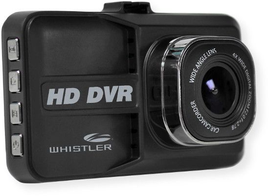 Whistler D14VR HD Dash Cam With 3