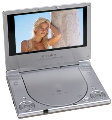 Audiovox D1705 7" Portable DVD Player, Slim Line Portable DVD Player (D-1705, D 1705)