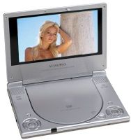 Audiovox D1705 7" Portable DVD Player, Slim Line Portable DVD Player (D-1705, D 1705) 