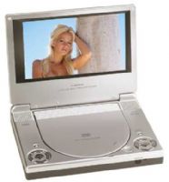 Audiovox D1708PK 7" 16:9 Portable DVD Player Package System,  Slim Line Portable DVD Player W/ Wireless Remote (D1708 PK, D1708-PK, 44476021923) 