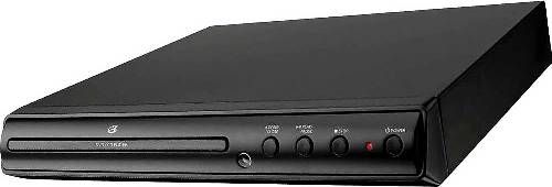 GPX D200B Progressive Scan 2-Channel DVD Player with Remote Control; Drawer-load DVD player; Plays CD/CD-R/RW, DVD-R/RW, DVD+R/RW & JPEG discs; NTSC/PAL video system; TV display aspect ratio conversion 4:3 / 16:9; Audio/Video Jacks: Video output jack (RCA), 2-channel audio L&R output jacks (RCA), component video output, digital coaxial output; UPC 047323202001 (D2-00B D20-0B D200)