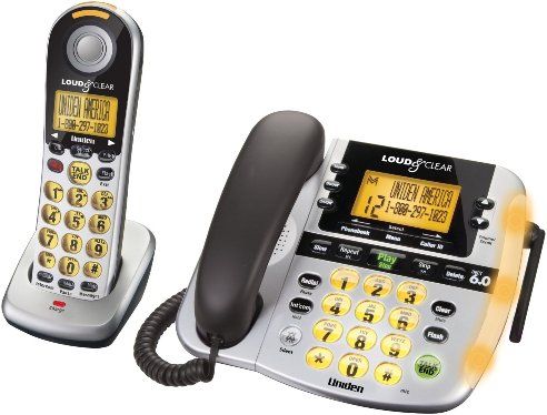 Uniden D2998 Cordless phone with corded handset, answering system & call waiting caller ID, DECT 6.0 Cordless Phone Standard, 1900 MHz Transmission Band, 6 Max Handsets Supported, Pulse, tone Dialing Modes, 3-way Conference Call Capability, 1 Additional Handsets Qty, 70 names & numbers Phone Directory Capacity, 5 Dialed Calls Memory, 30 names & numbers Caller ID Memory, Digital Answering System Type, LCD display - monochrome, UPC 050633273630 (D2998 D-2998 D 2998)