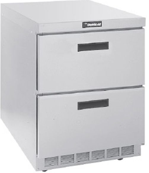 Delfield D4432N Undercounter Refrigerator with Two Drawers - 32", 3.9