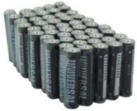 Universal Battery D5312/D5912 Alkaline Battery Box, AA 50 Pack, UPC 806593453120 (D5312D5912 D5312-D5912 D5312 D5912) 
