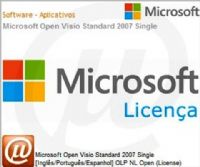 Microsoft D86-02969 Visio Standard 2007 English OLP NL, License, 1 PC, Open Business, Win, Single Language (D8602969 D86 02969) 